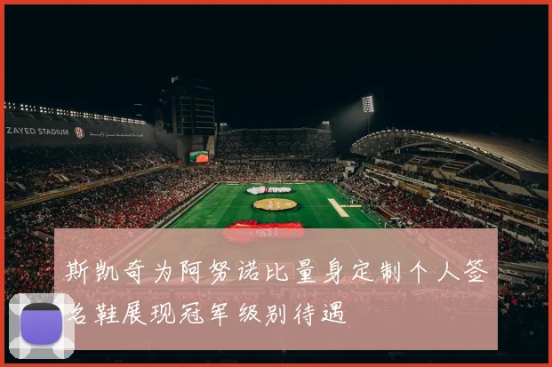 斯凯奇为阿努诺比量身定制个人签名鞋展现冠军级别待遇